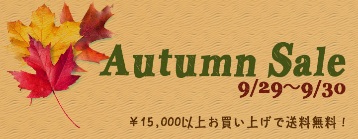 AUTUMN SALE 2019