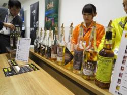 土屋守氏セミナー スコッチ文化研究所ブース